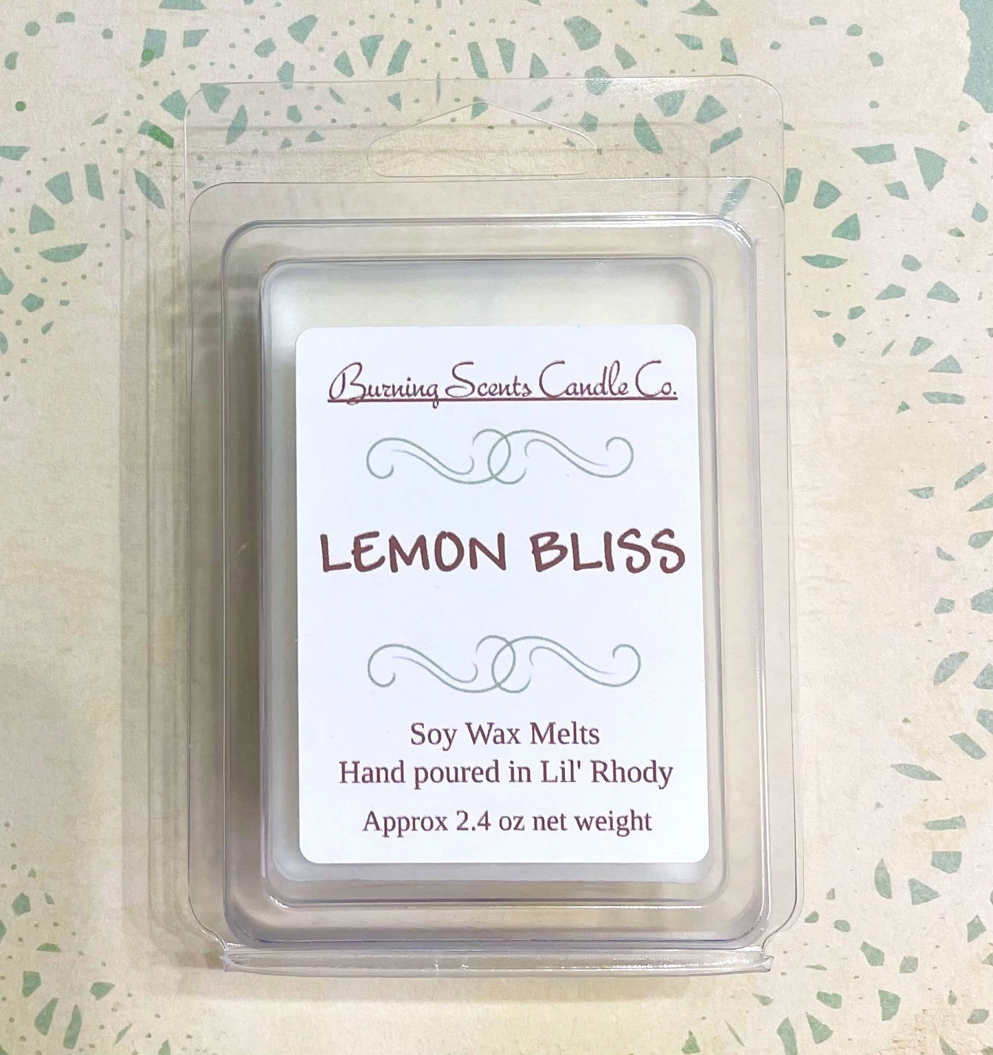 Hand Poured Soy Wax Melts- Lemon Bliss