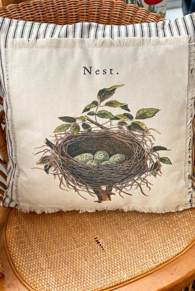 Bird's Nest Pillow