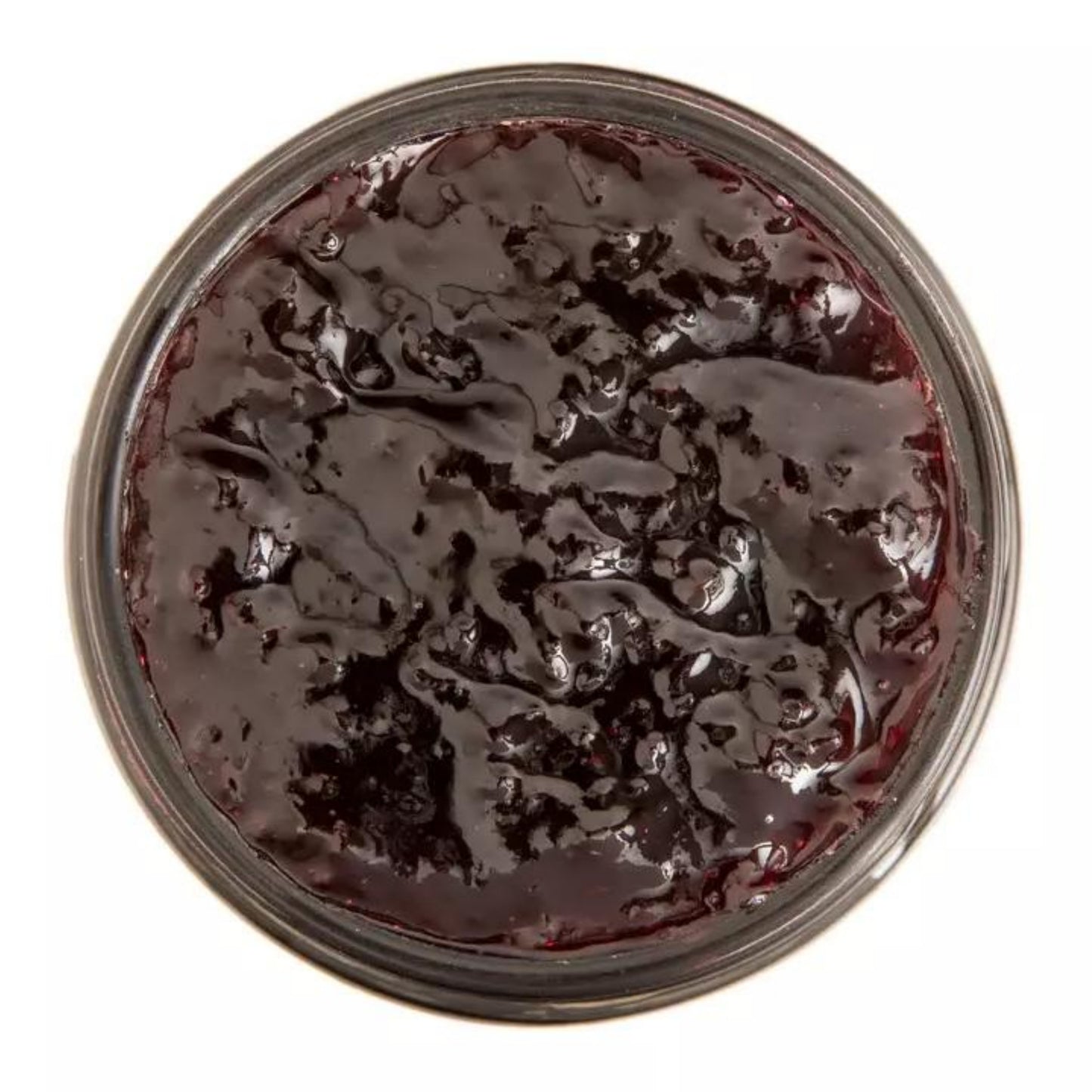 Botanical Jam Collection- Black Currant with Wild Mint Open Jar 