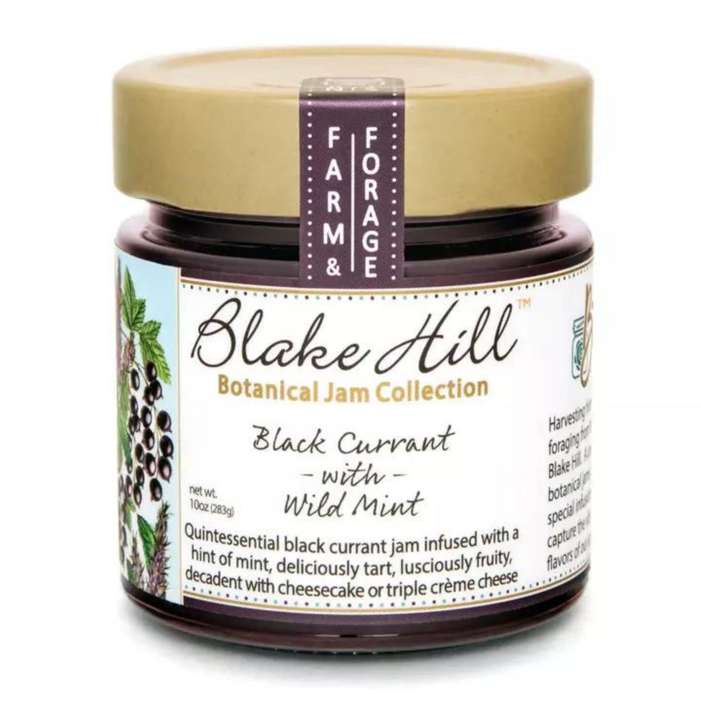Botanical Jam Collection- Black Currant with Wild Mint