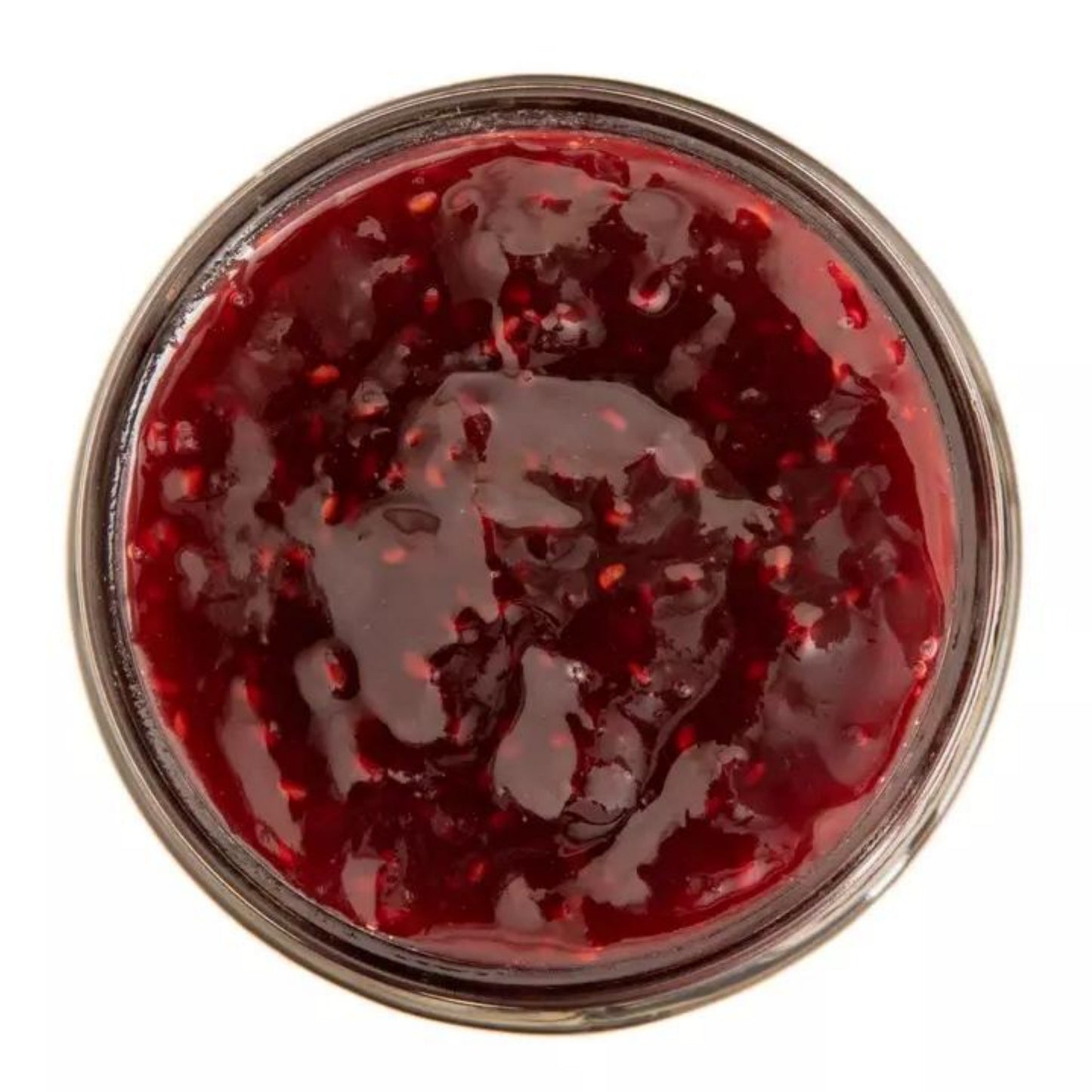 Naked Raspberry Spread (No Sugar Added) Open Jar