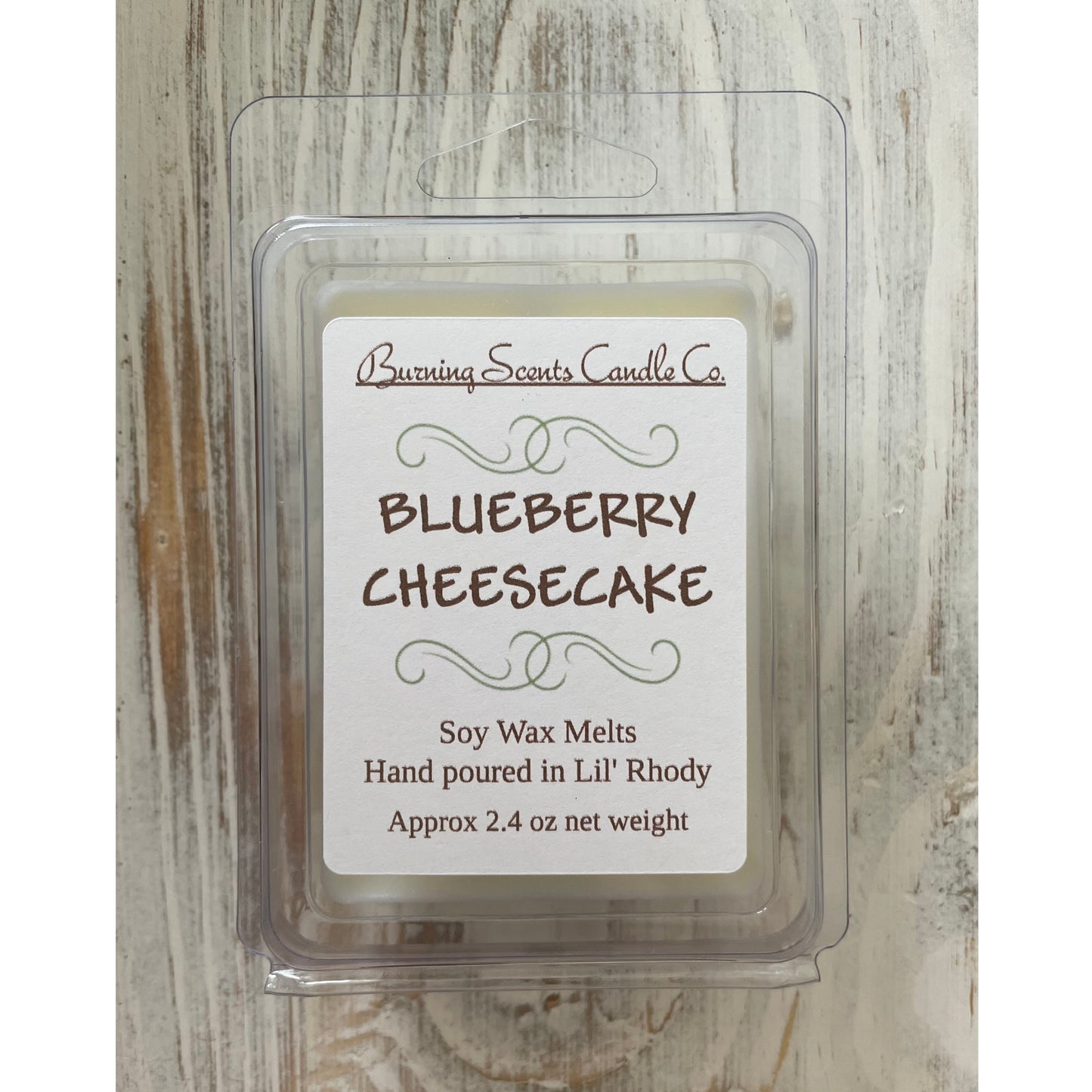 Hand Poured Soy Wax Melts- Blueberry Cheesecake