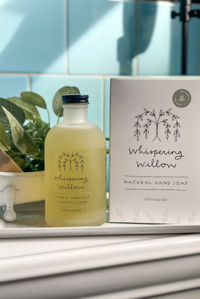 Eucalyptus + Mint Natural Hand Soap with Box 