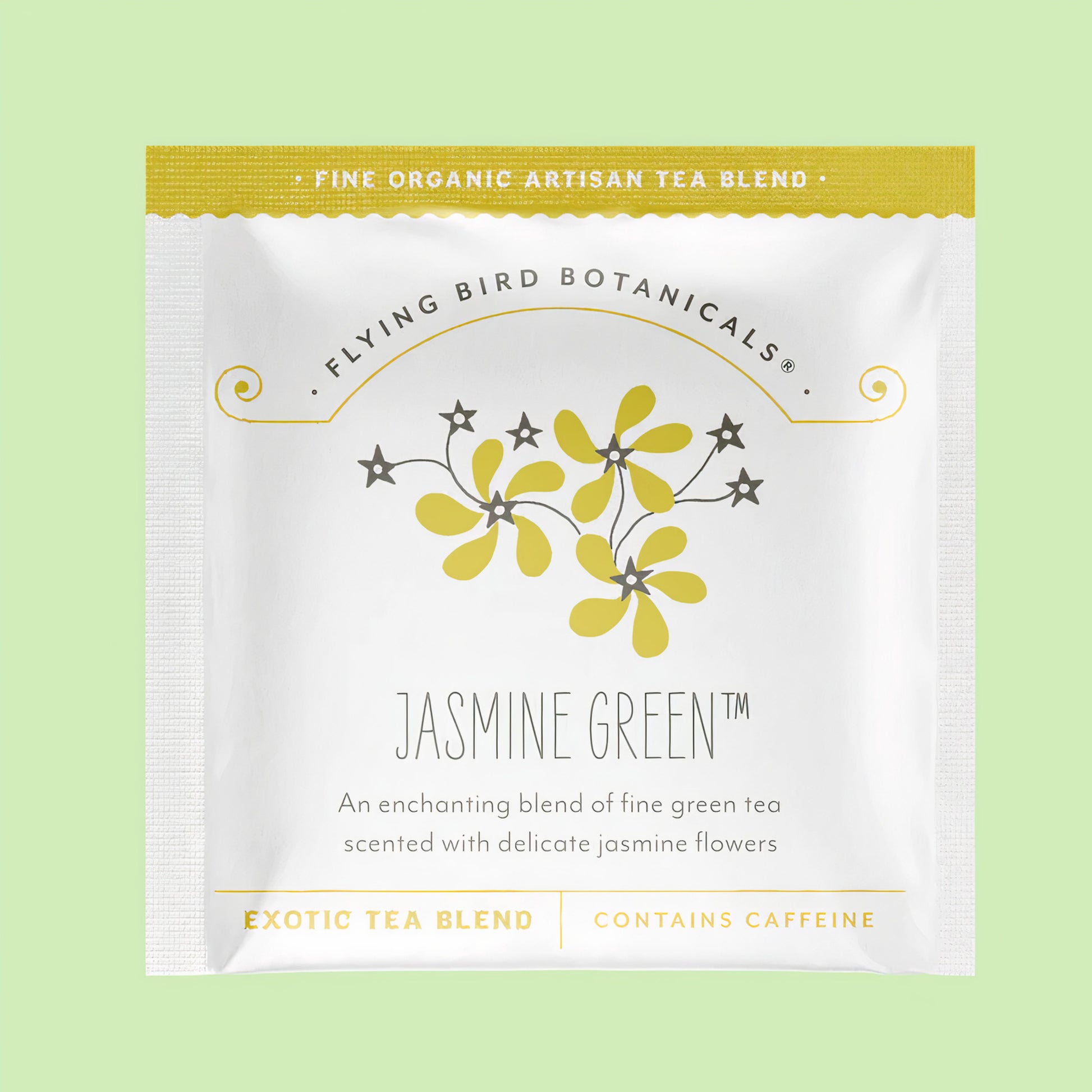 Individual Tea Bag Envelope- Jasmine Green
