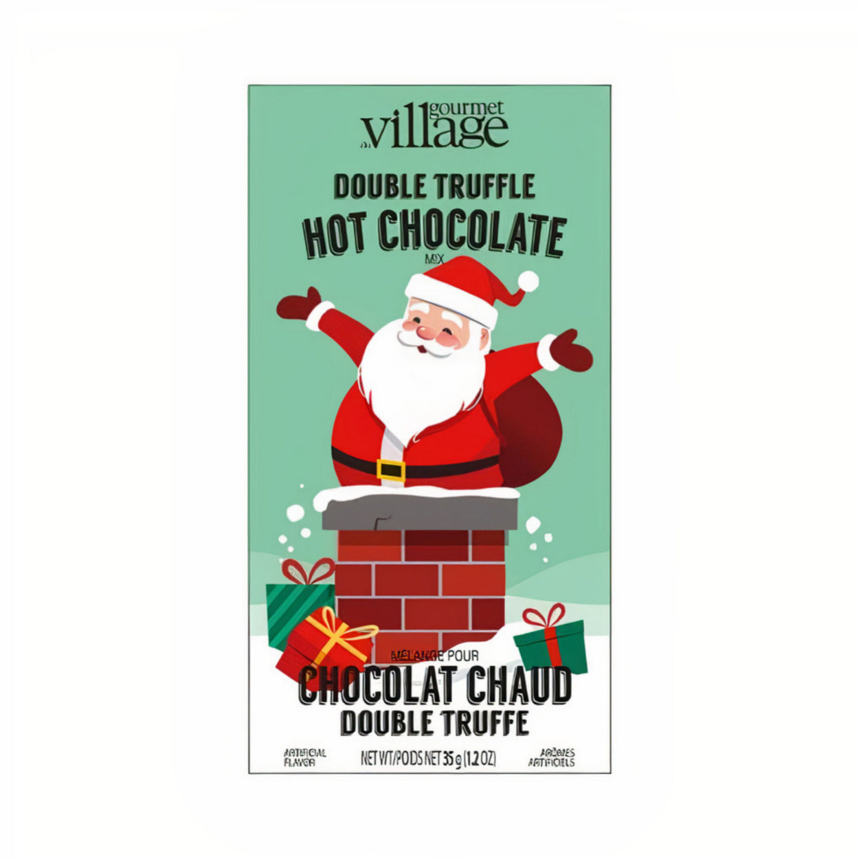 Mini Hot Chocolate Double Truffle- Santa 