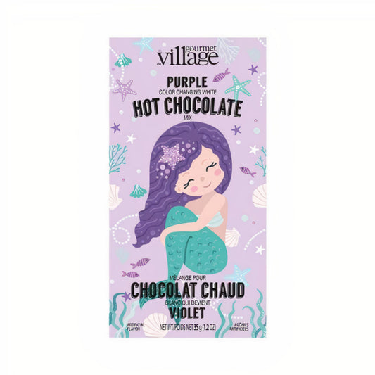 Mini Purple Colored White Hot Chocolate- Mermaid