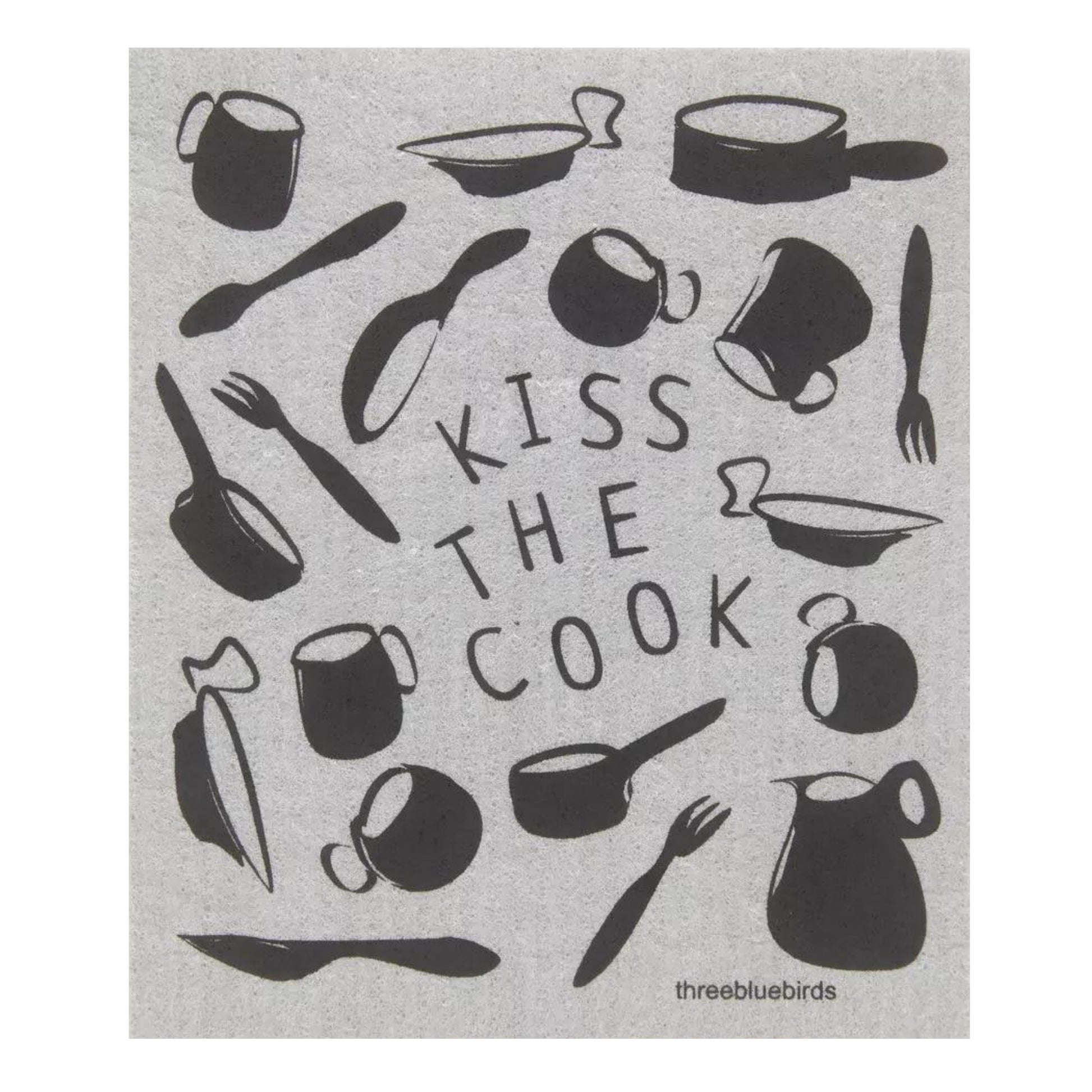 Kiss the Cook Steel Swedish Dishcloth