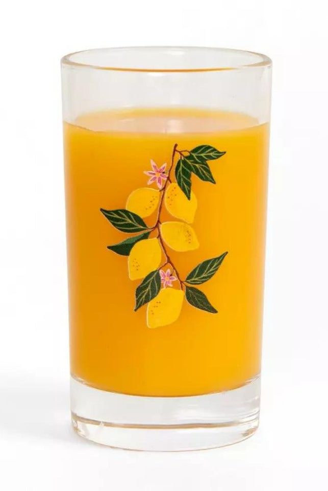 Lemon Grove Mini Juice Glass with Orange Juice 