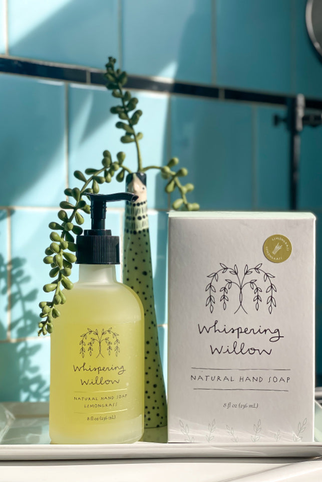 Lemongrass Natural Hand Soap Pump with Box