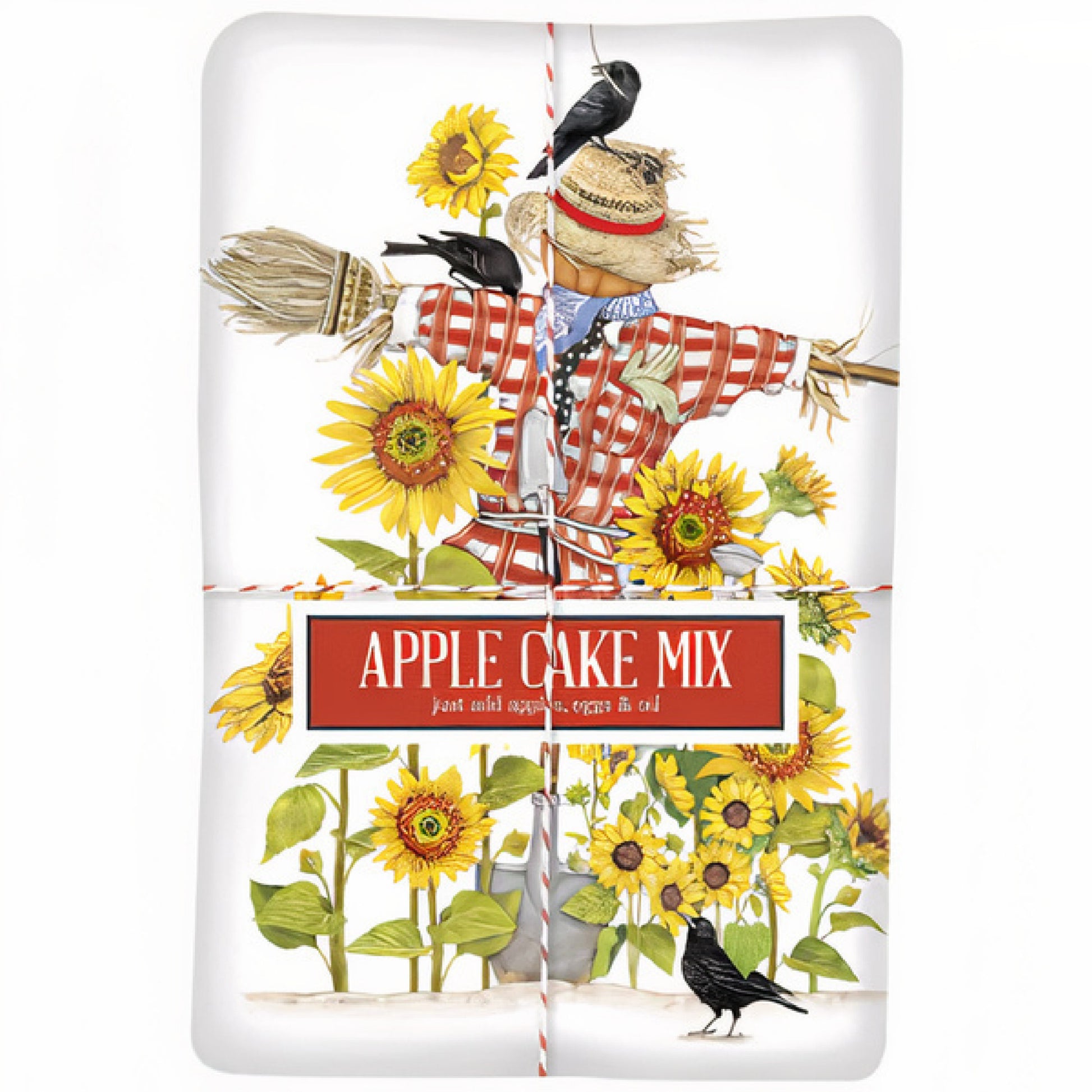 Sunflower Scarecrow Apple Cake Mix