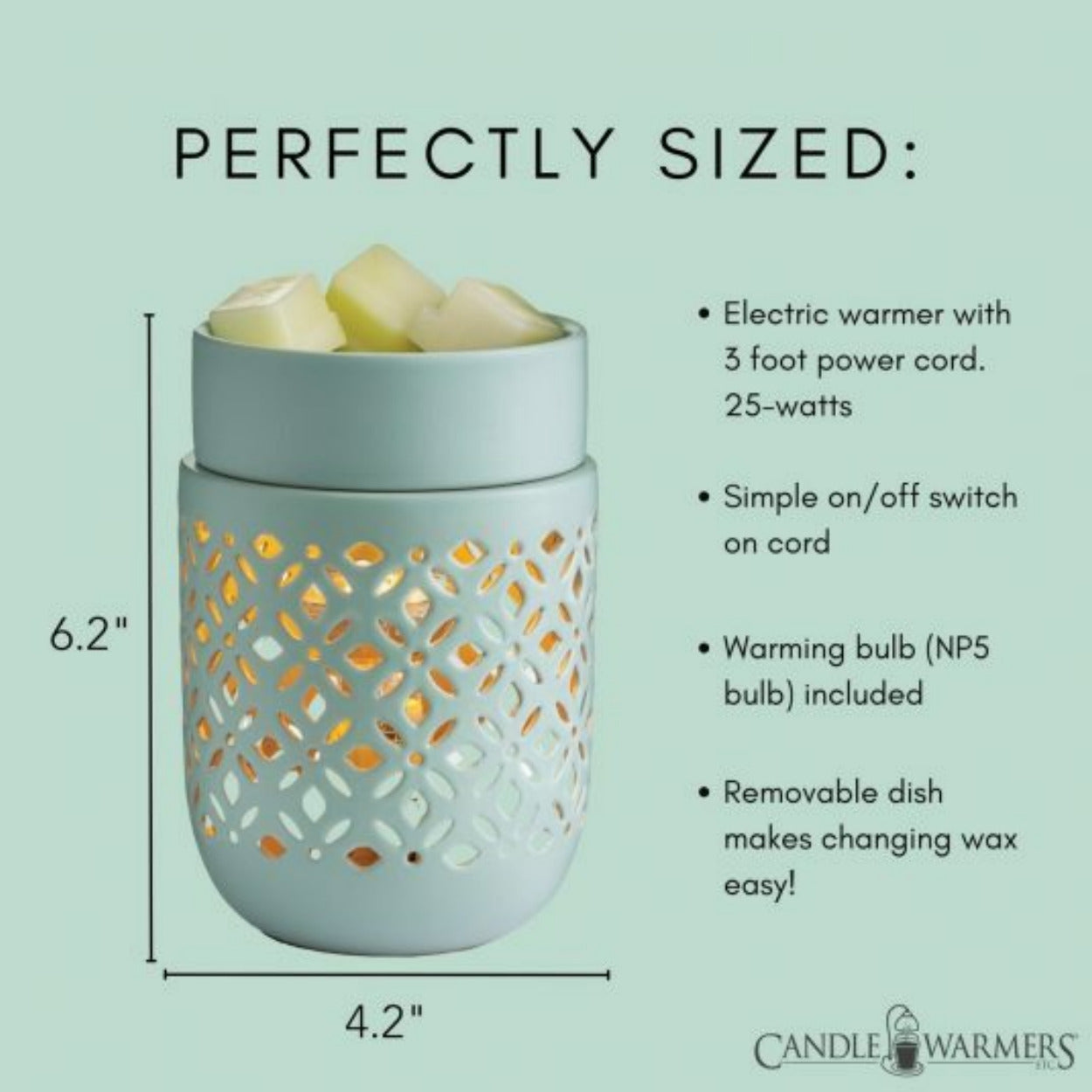Illumination Fragrance Warmer Soft Mint Details Graphic