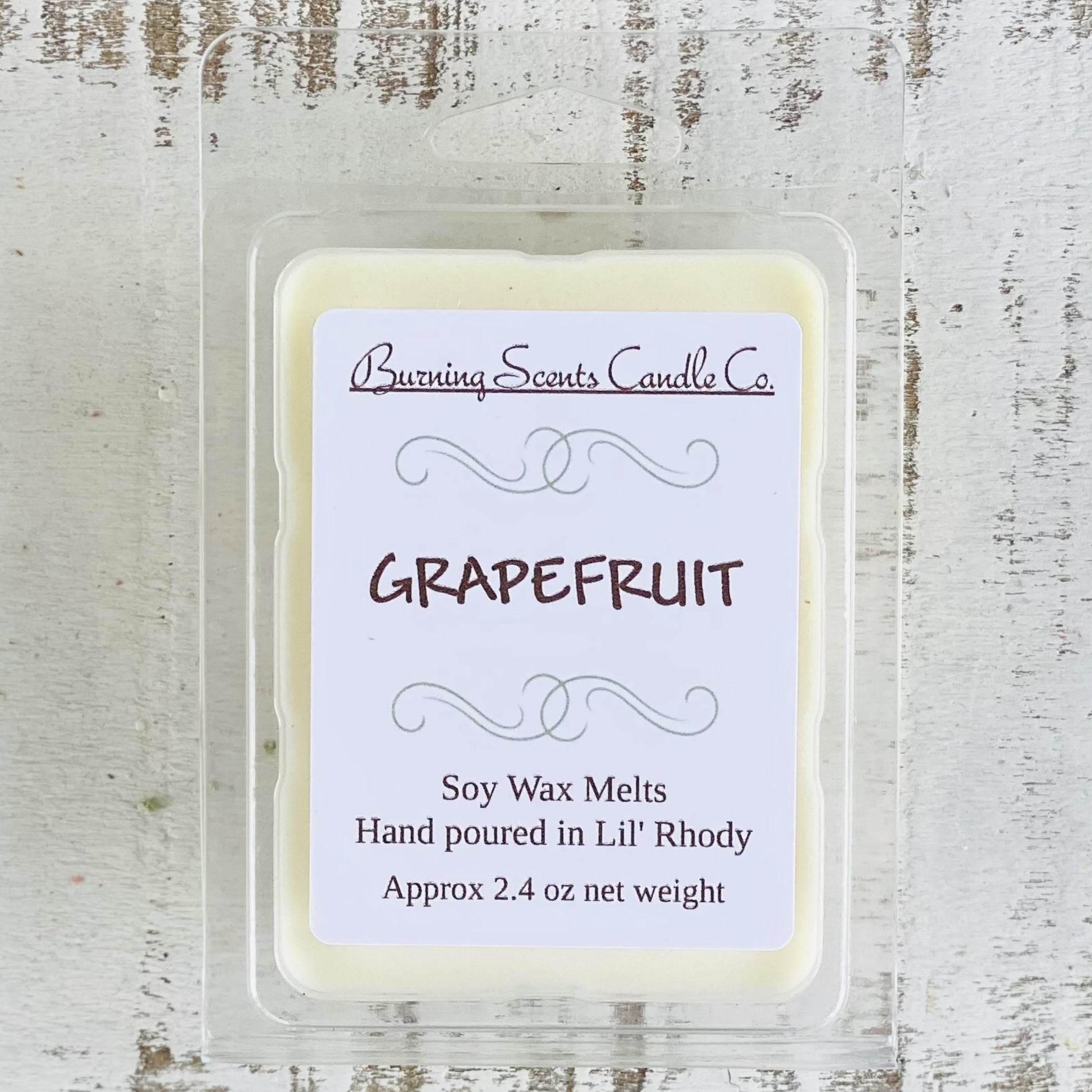 Hand Poured Soy Wax Melts- Grapefruit