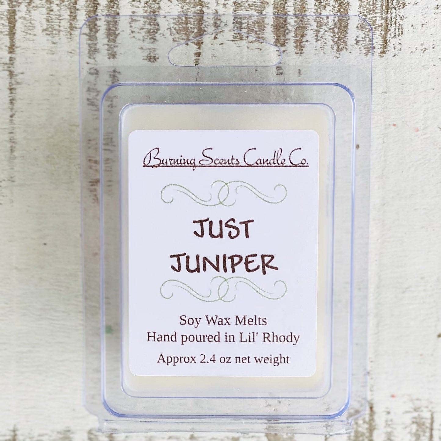 Hand Poured Soy Wax Melts- Just Juniper