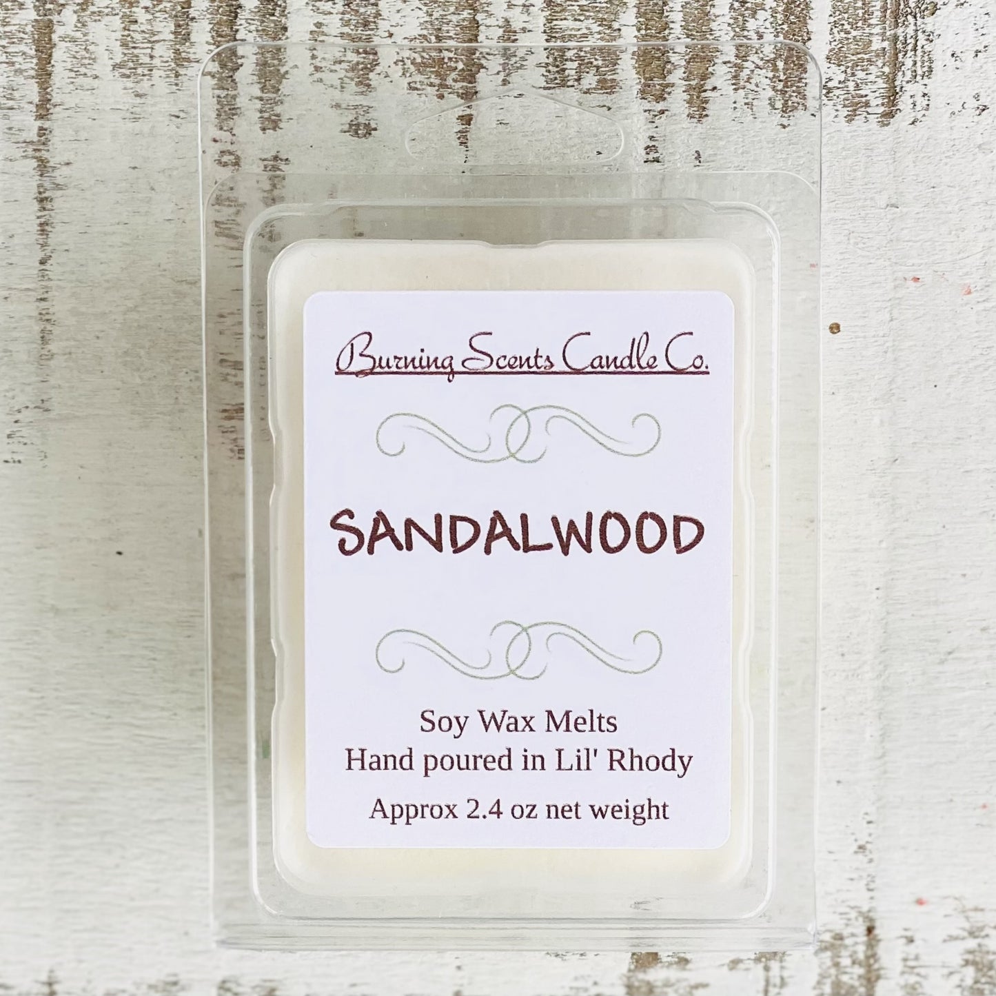 Hand Poured Soy Wax Melts- Sandalwood