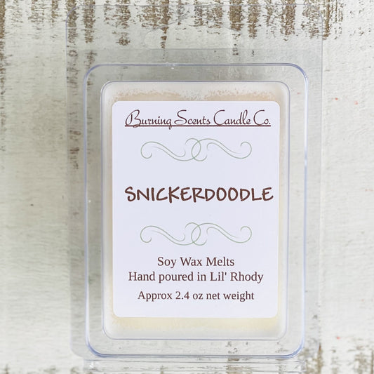 Hand Poured Soy Wax Melts- Snickerdoodle