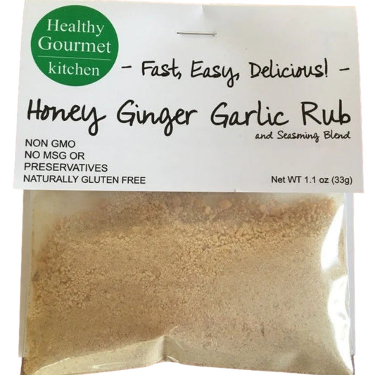 Honey Ginger Garlic Rub
